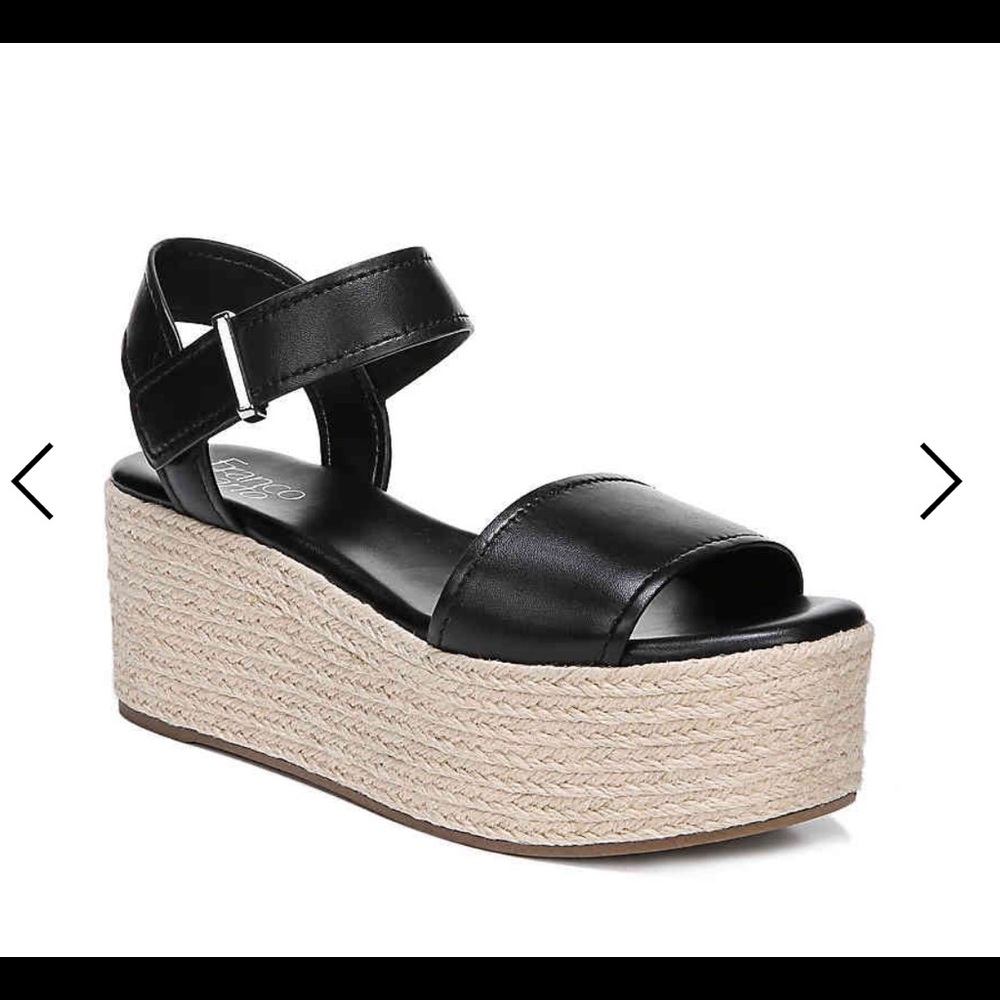 Franco Sarto espadrille platform